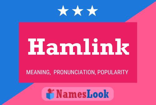 Poster del nome Hamlink