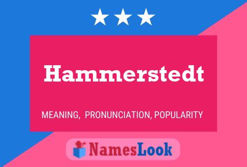 Poster del nome Hammerstedt