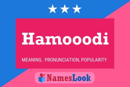 Poster del nome Hamooodi