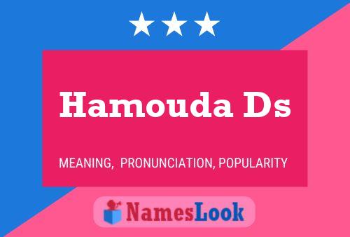 Poster del nome Hamouda Ds