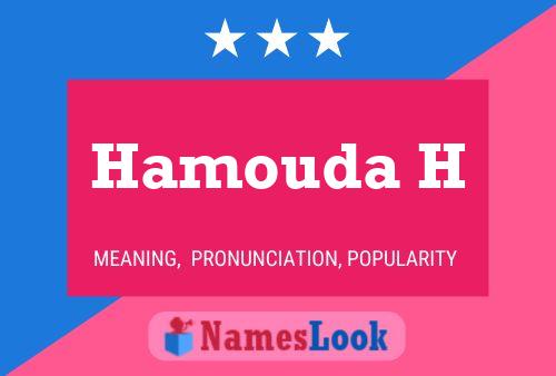 Poster del nome Hamouda H