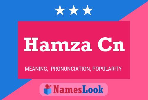 Poster del nome Hamza Cn