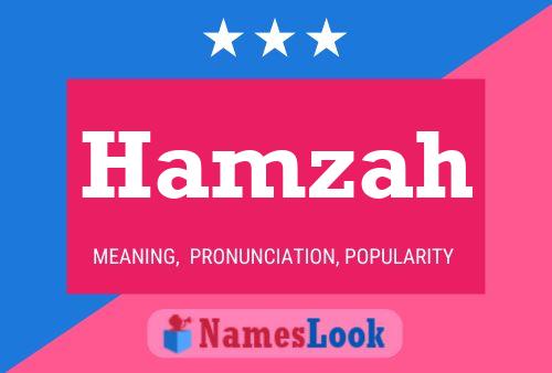 Poster del nome Hamzah