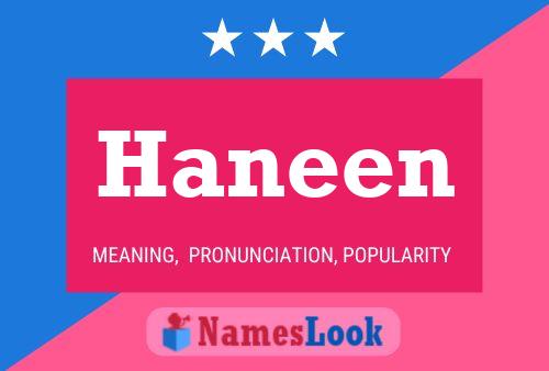 Poster del nome Haneen