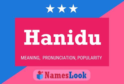 Poster del nome Hanidu