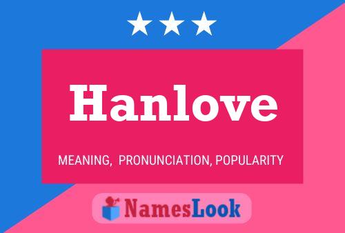 Poster del nome Hanlove