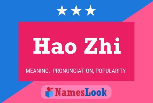 Poster del nome Hao Zhi