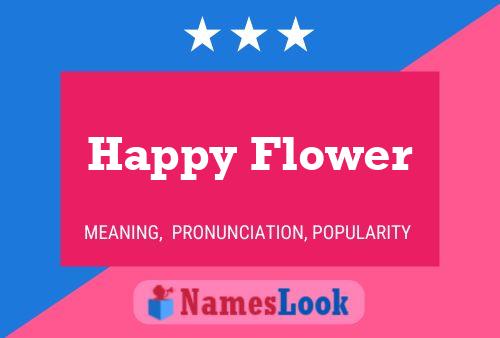 Poster del nome Happy Flower