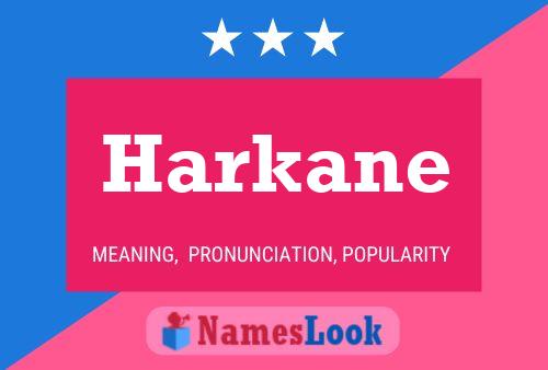 Poster del nome Harkane