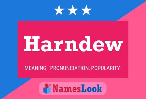 Poster del nome Harndew