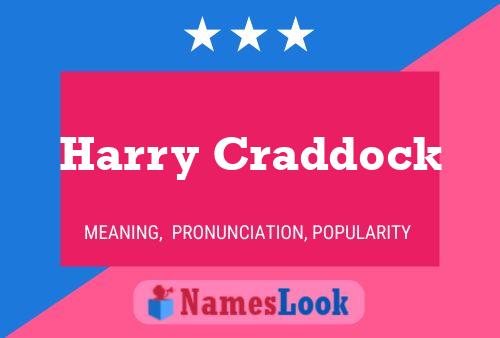 Poster del nome Harry Craddock