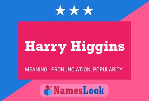 Poster del nome Harry Higgins