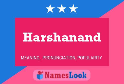 Poster del nome Harshanand