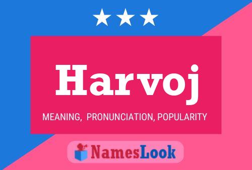 Poster del nome Harvoj