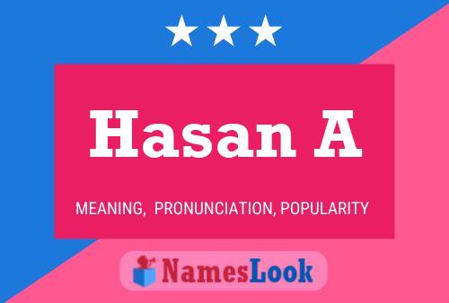 Poster del nome Hasan A