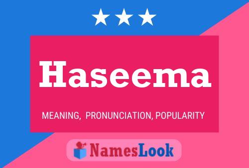 Poster del nome Haseema