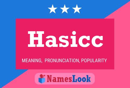 Poster del nome Hasicc