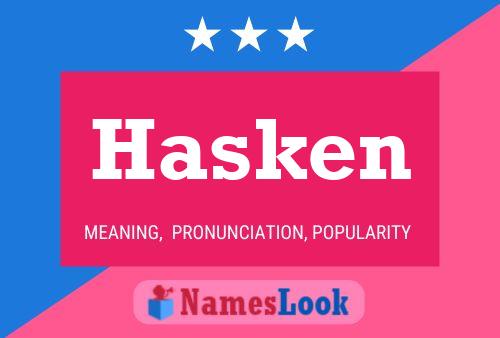 Poster del nome Hasken