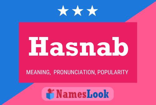 Poster del nome Hasnab