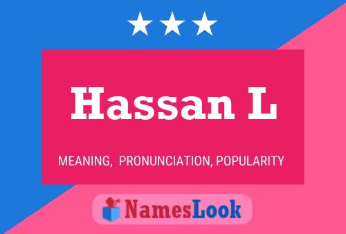 Poster del nome Hassan L