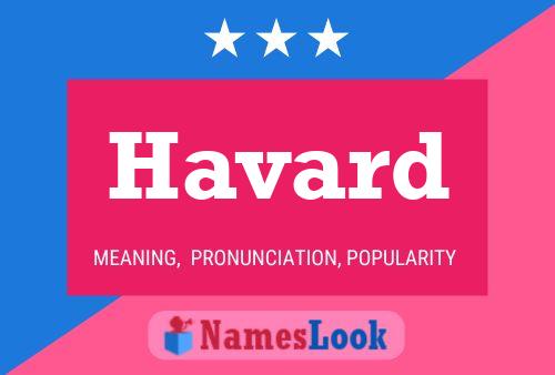 Poster del nome Havard