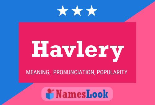 Poster del nome Havlery