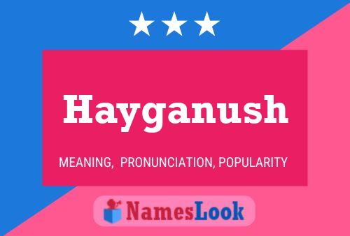 Poster del nome Hayganush