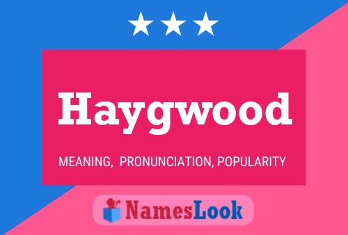 Poster del nome Haygwood