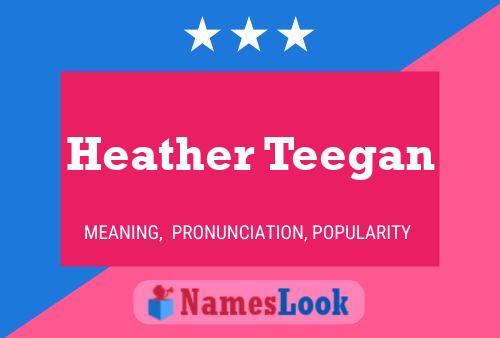 Poster del nome Heather Teegan