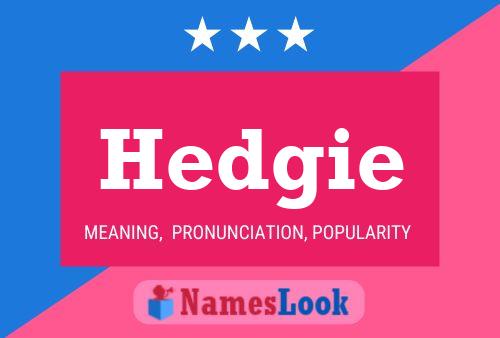 Poster del nome Hedgie