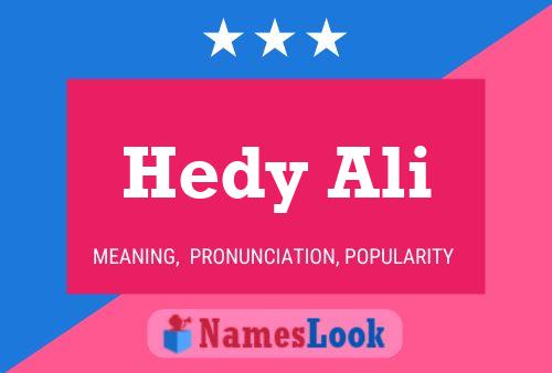 Poster del nome Hedy Ali