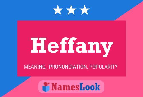 Poster del nome Heffany