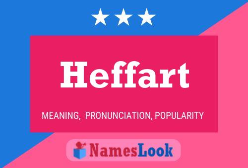 Poster del nome Heffart