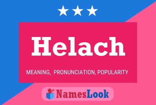 Poster del nome Helach