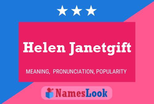 Poster del nome Helen Janetgift