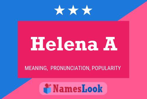 Poster del nome Helena A