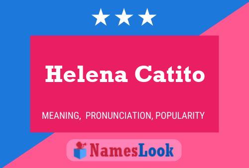 Poster del nome Helena Catito