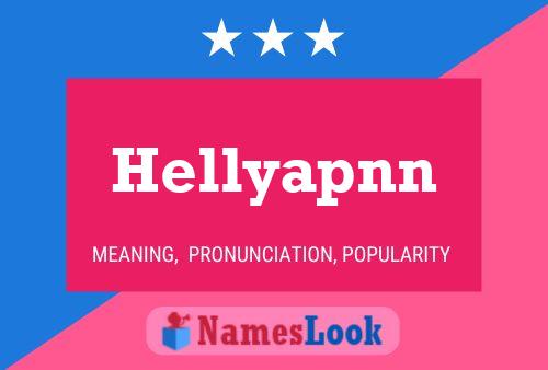 Poster del nome Hellyapnn