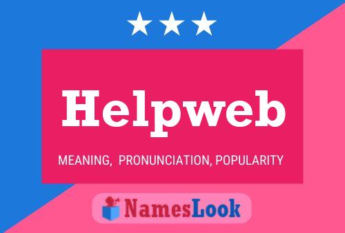 Poster del nome Helpweb