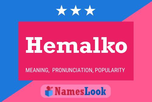 Poster del nome Hemalko