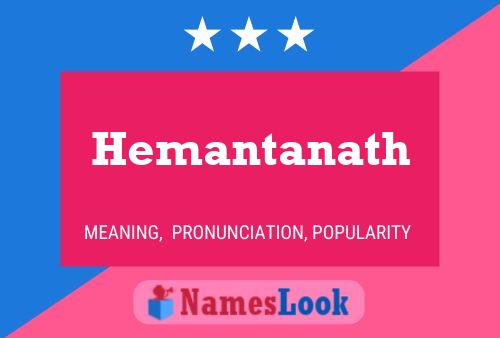 Poster del nome Hemantanath