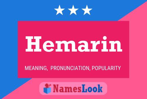 Poster del nome Hemarin