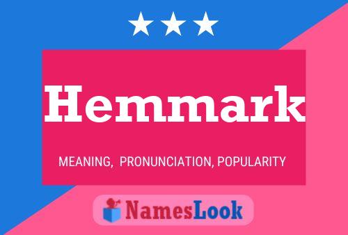 Poster del nome Hemmark