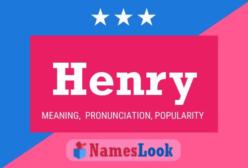 Poster del nome Henry