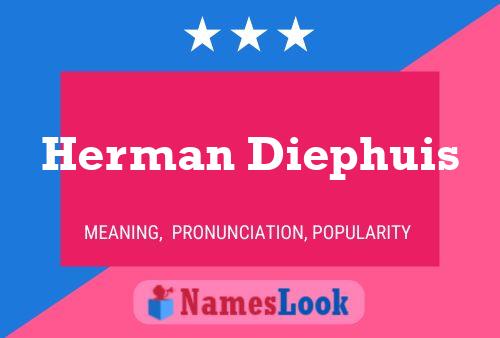 Poster del nome Herman Diephuis