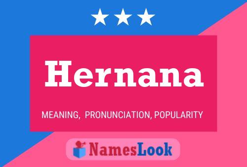 Poster del nome Hernana