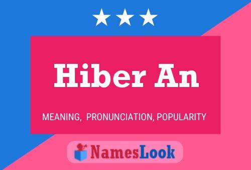 Poster del nome Hiber An