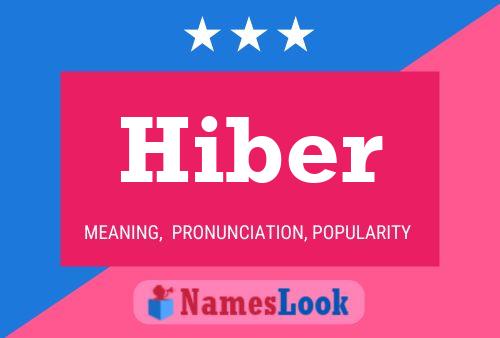 Poster del nome Hiber