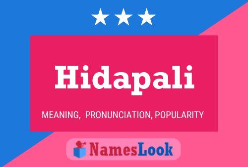 Poster del nome Hidapali