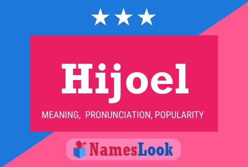 Poster del nome Hijoel